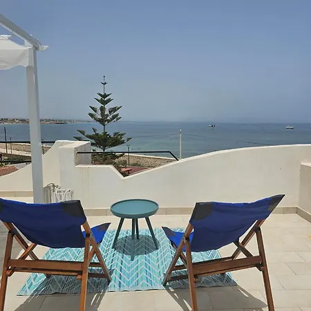 公寓 Seahorse In Marzamemi, Terrazza Sul Mare
