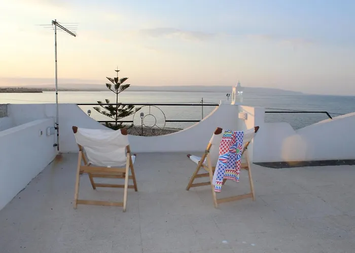 公寓 Seahorse In Marzamemi, Terrazza Sul Mare